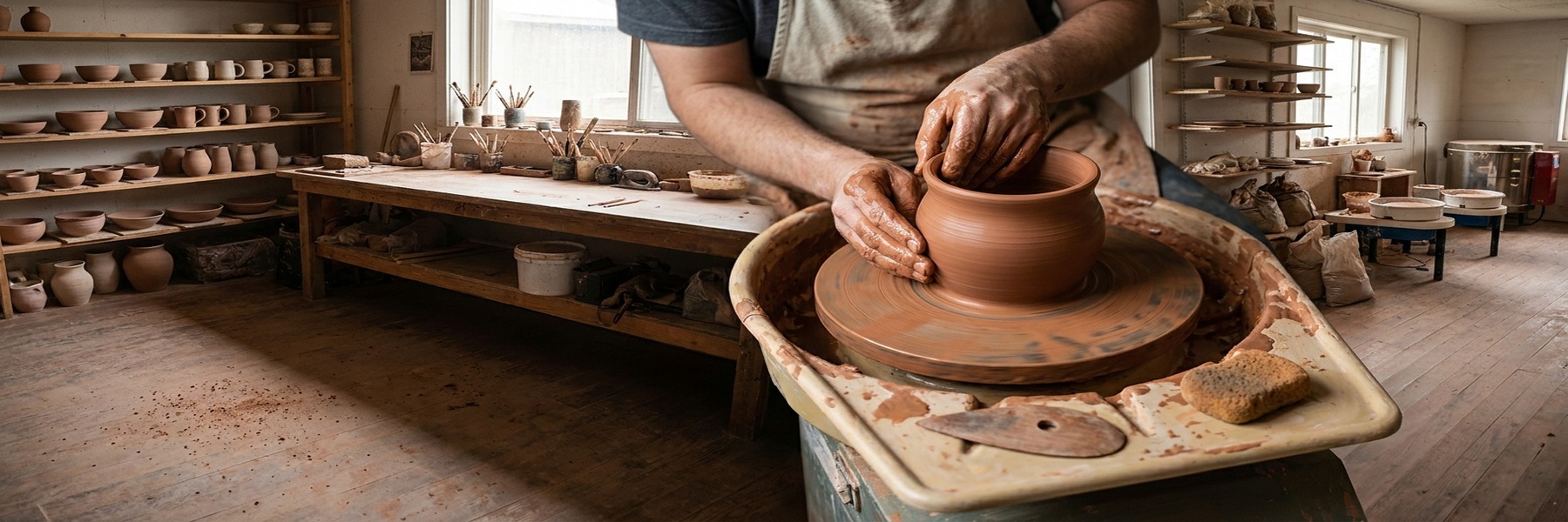 Pinch, Coil, & Create Pottery Class