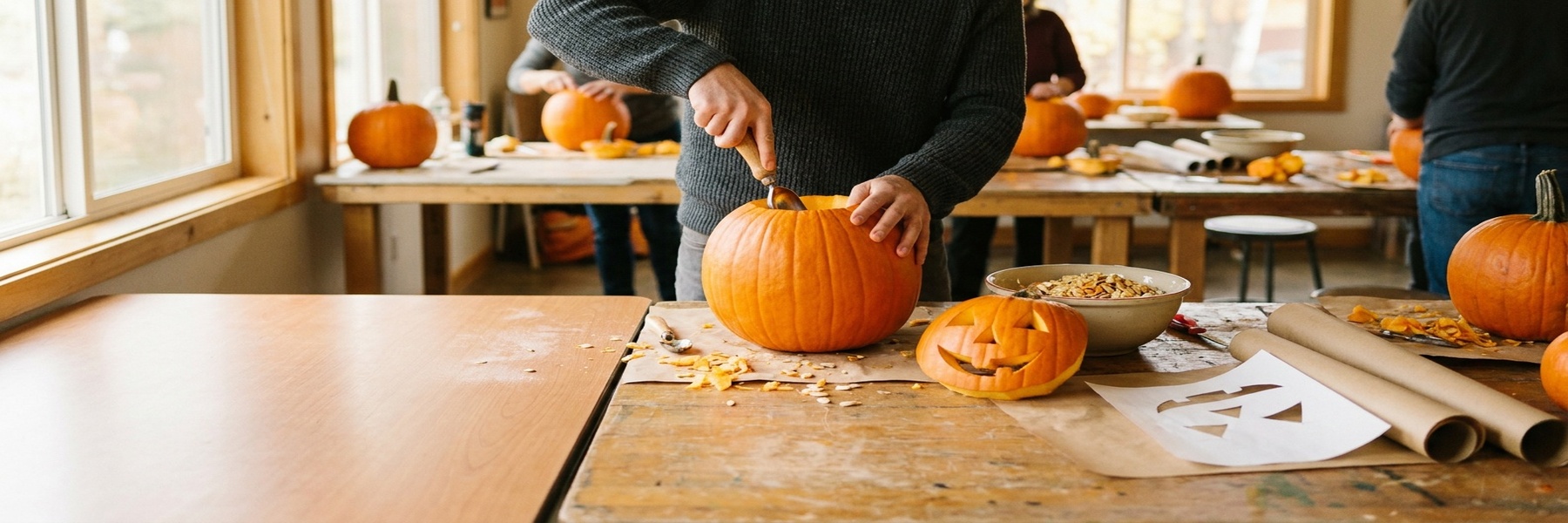 Halloween Story and Craft (ages 7 and up)