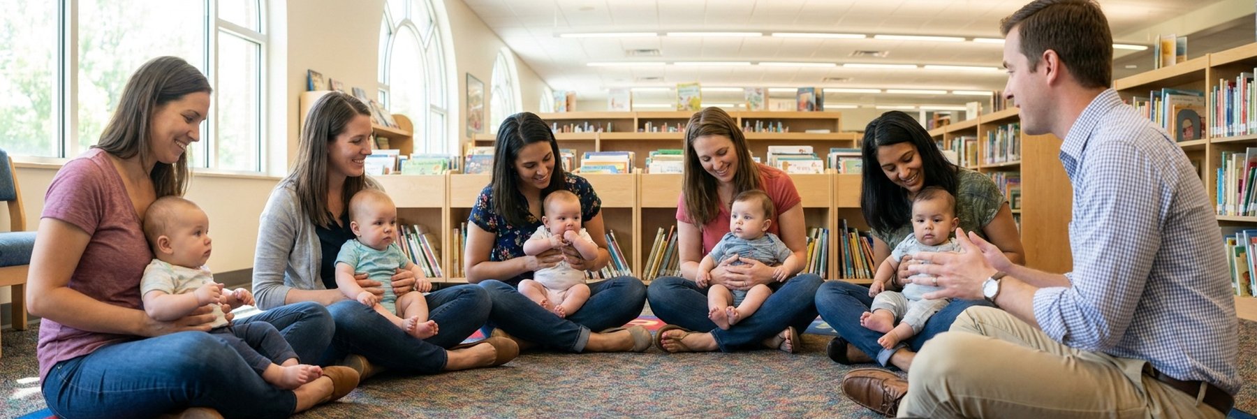 Baby Bookworms Lapsit Story Time @ the Library