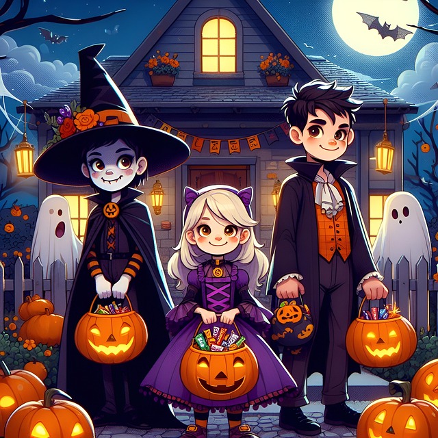 Library Trick or Treating!