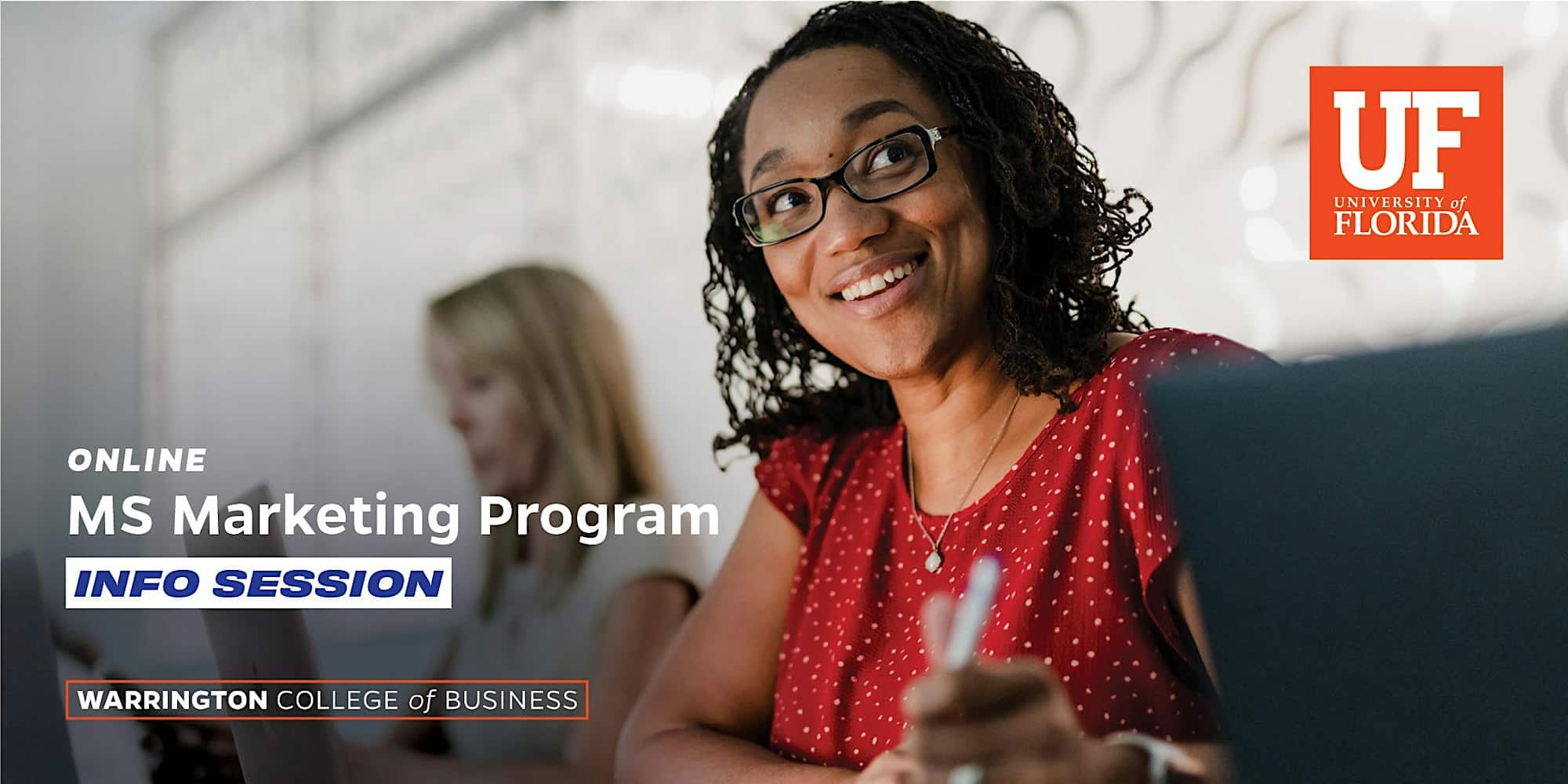 MS Marketing program Information Session (Online Program)