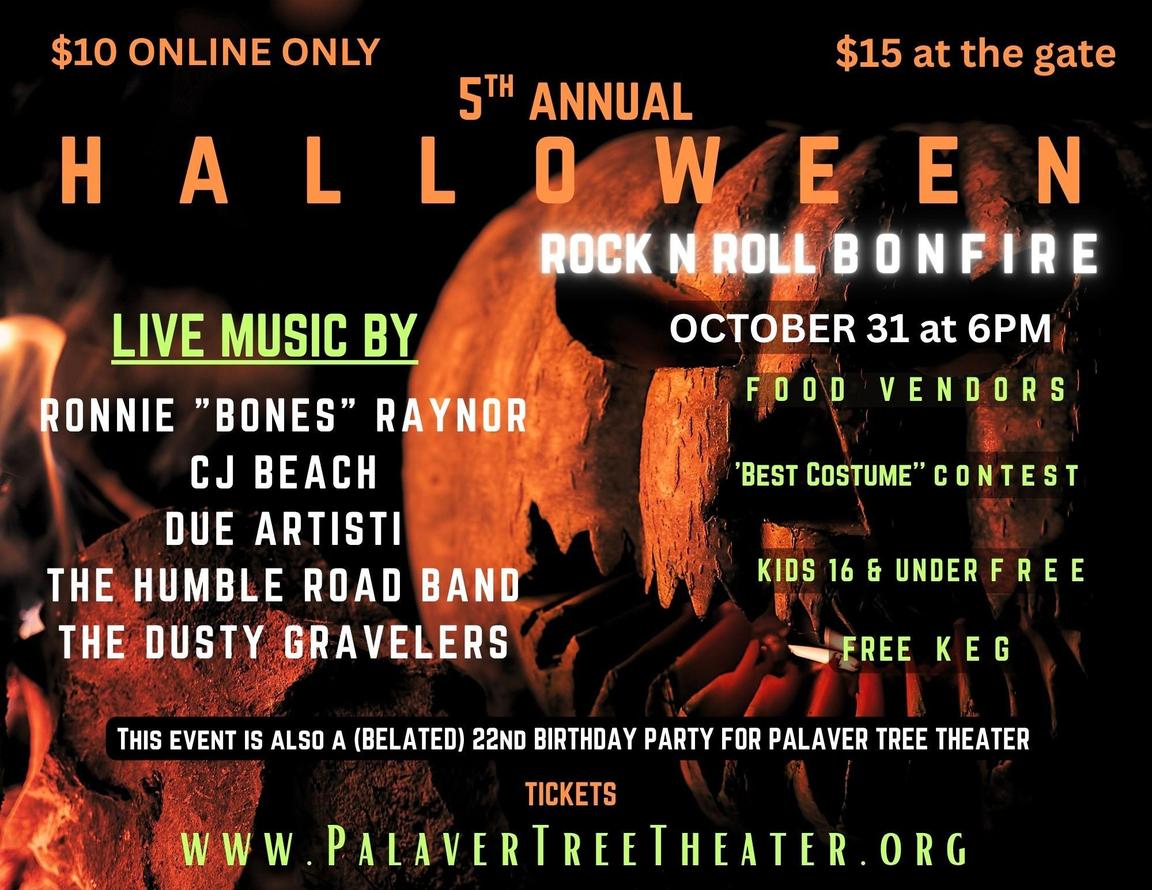 HALLOWEEN Rock n Roll Bonfire (5th Annual)