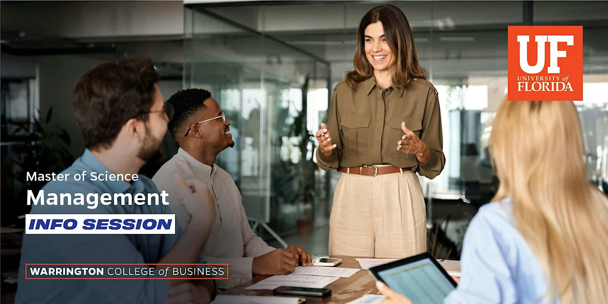 UF Master of Science in Management Information Session (On-Campus Program)