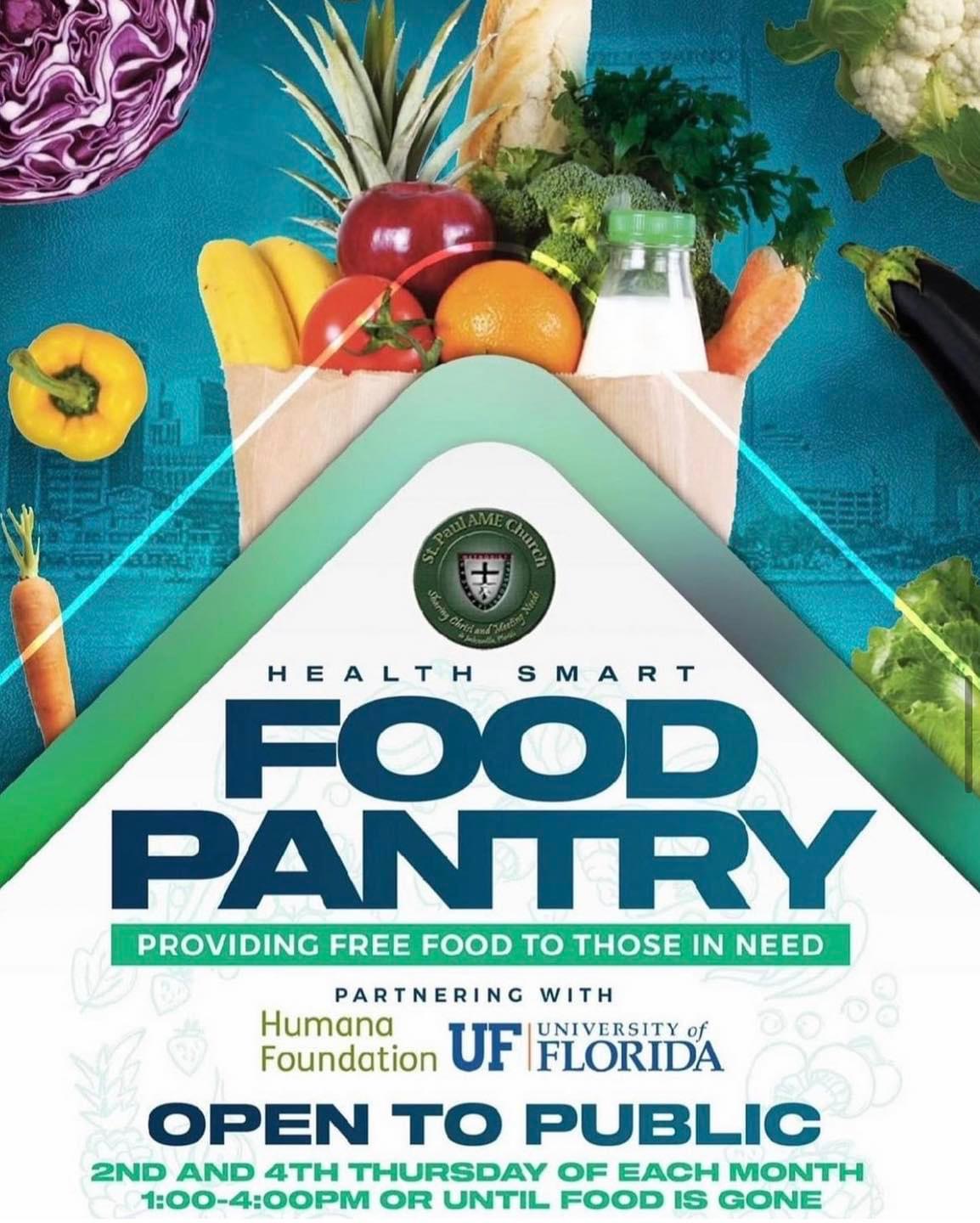 Saint Paul AME Church's Health Smart Food Pantry