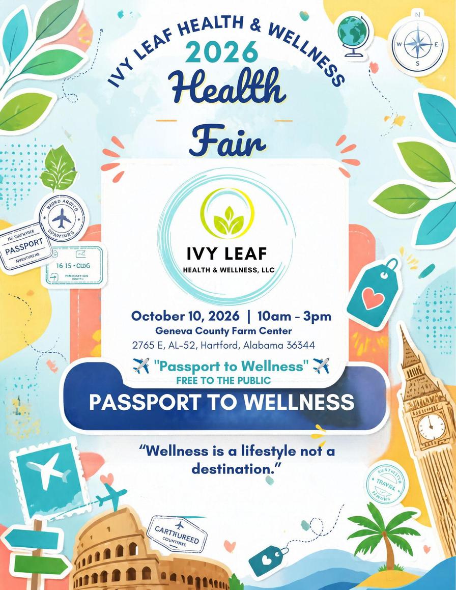 2026 Health Fair: Ivy Leaf Health & Wellness (Geneva County)