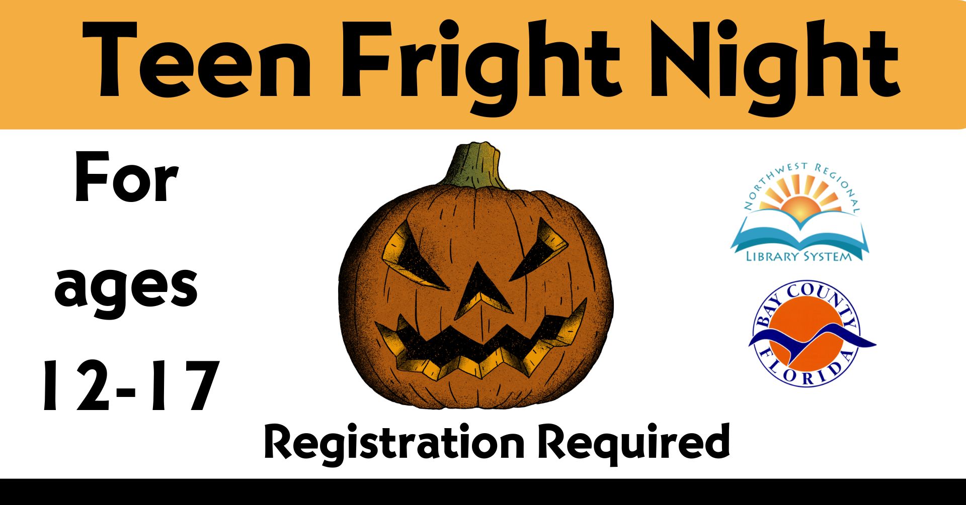 Teen Fright Night (Ages 12 - 17)