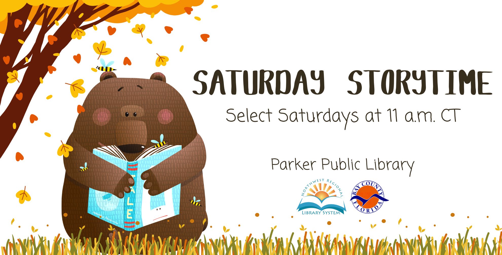 Saturday Storytime (Ages 3 - 6)