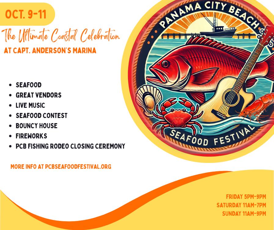 2nd Annual PCB Seafood Festival & Fishing Rodeo
