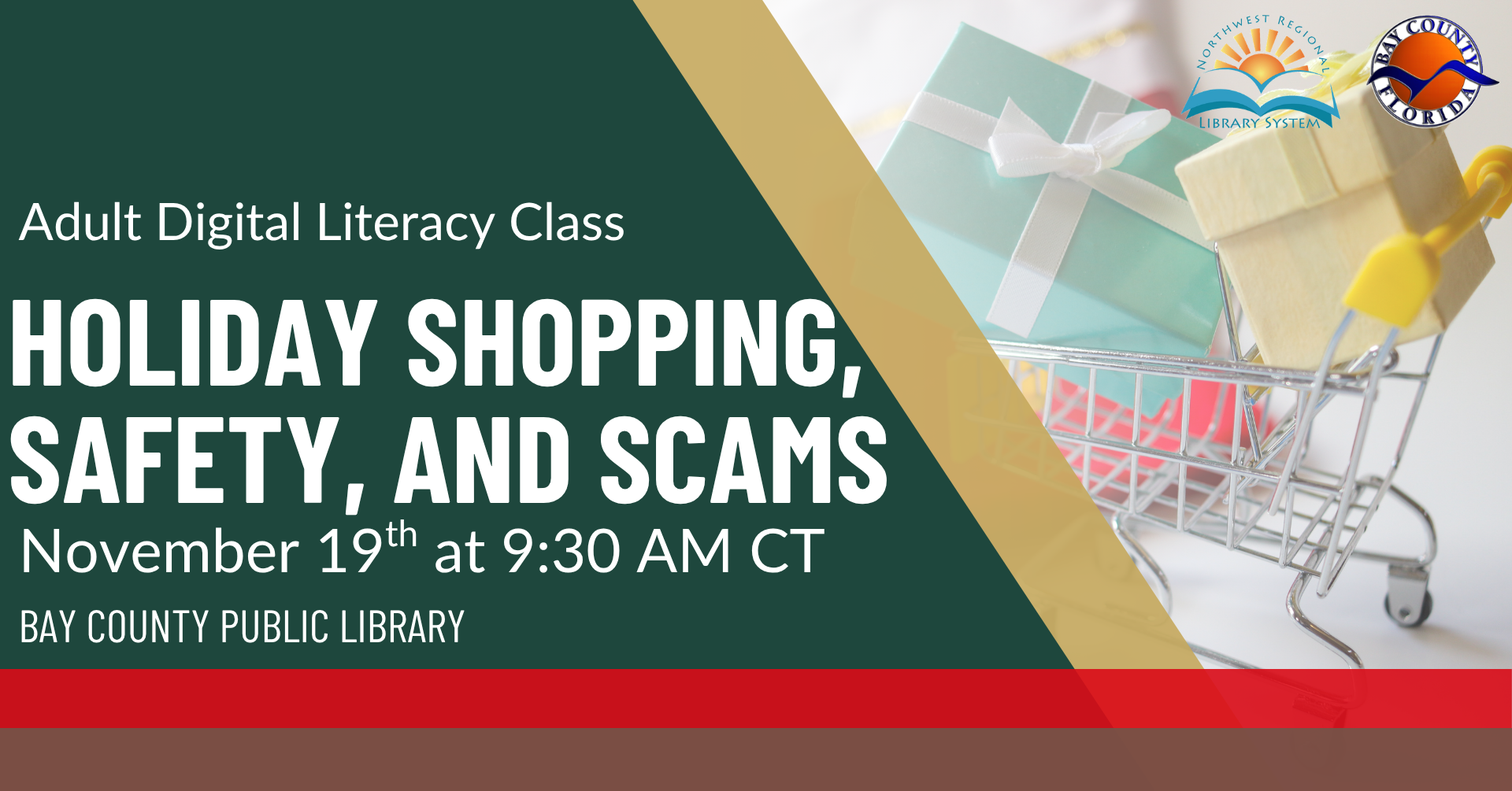 Holiday Shopping, Safety, & Scams (Registration Required)