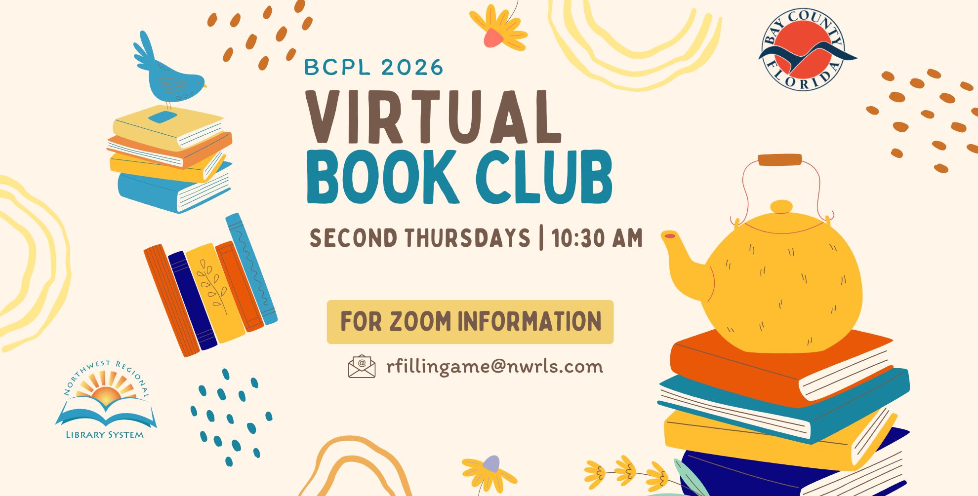 BCPL Virtual Book Club (Zoom Program, Registration Required)