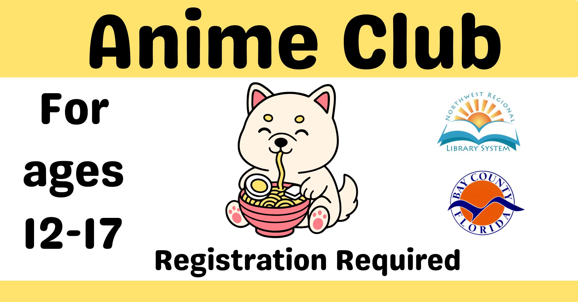 Anime Club (Ages 12 - 17)