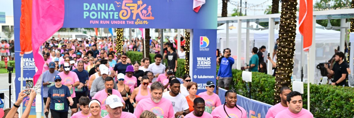 2026 Dania Pointe 5K Fun Run Under the Sun