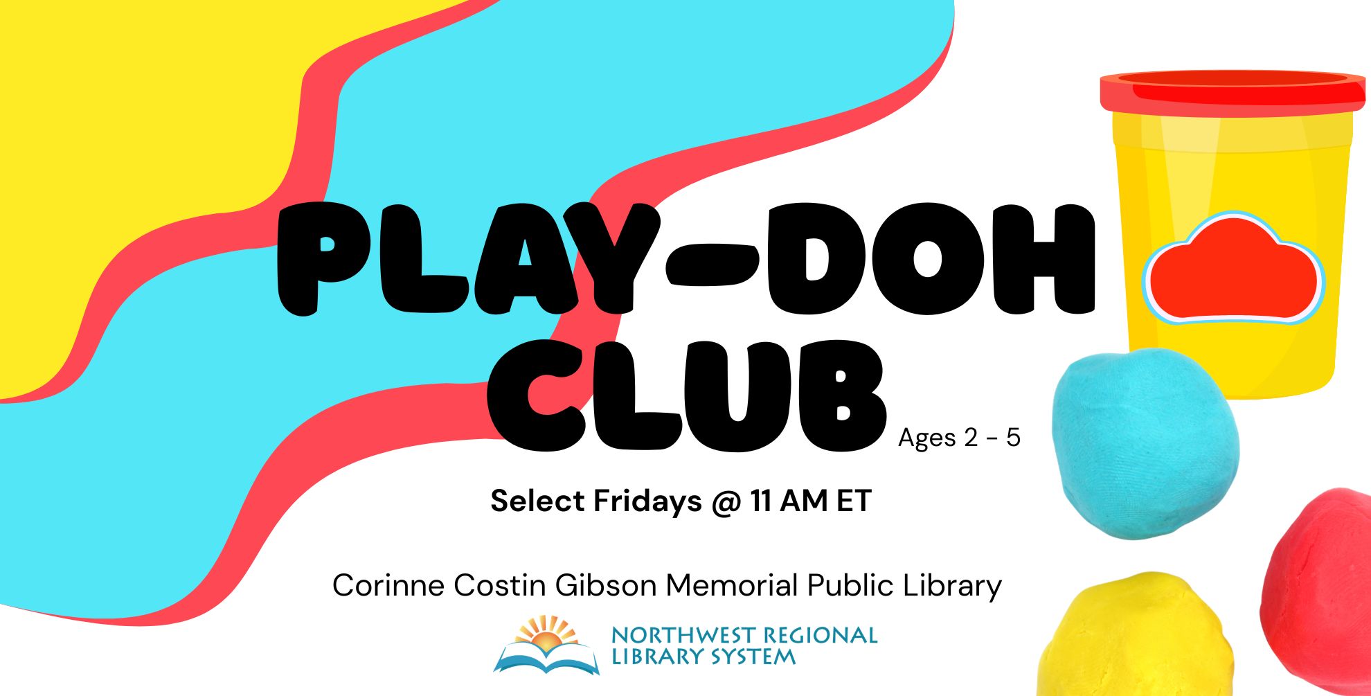 Play-doh Club (Ages 2 - 5)