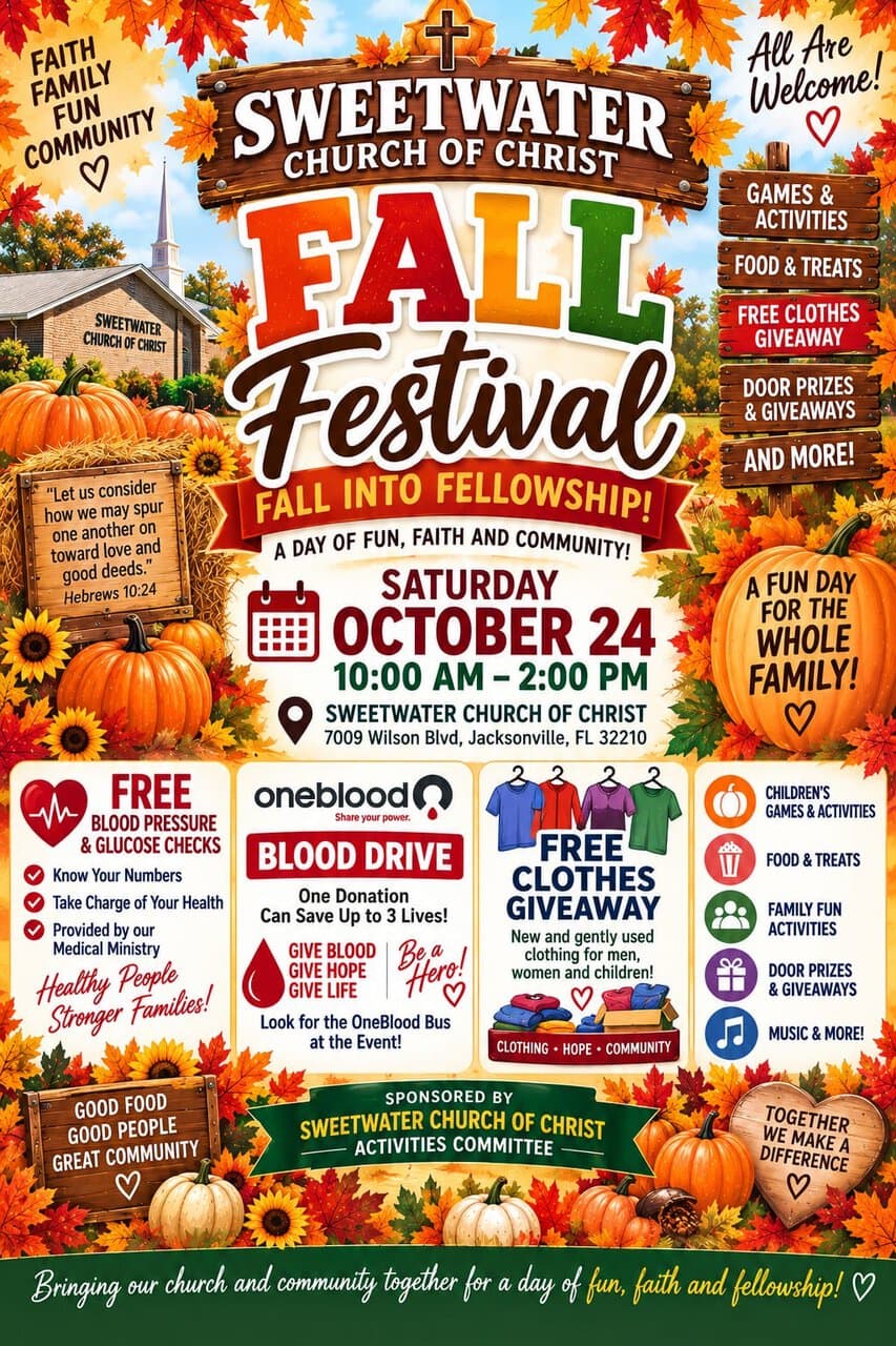 Sweetwater Church of Christ Fall Festival