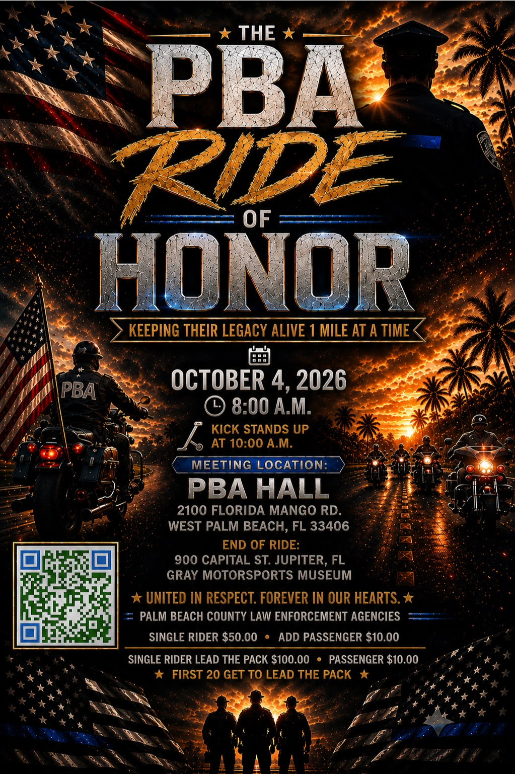 PBA Ride of Honor